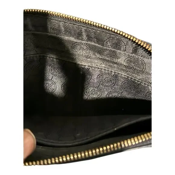 Michael Kors Jet Set Item East West Chain Crossbody Bag Jasmine Yellow/Brown - Picture 8 of 8